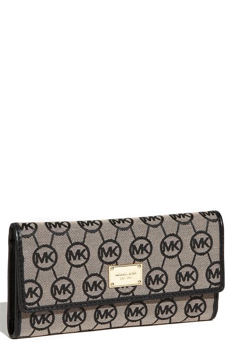 michael michael kors jet set checkbook wallet